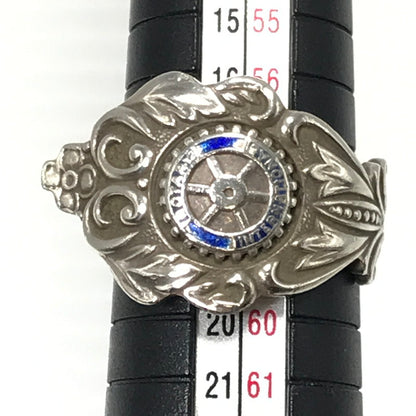 【中古品】【メンズ】 ROTARY INTERNATIONAL ロータリー インターナショナル SV925 SPOON RING スプーンリング 指輪 アクセサリー 193-260624-na-01-tagh カラー：シルバー 万代Net店