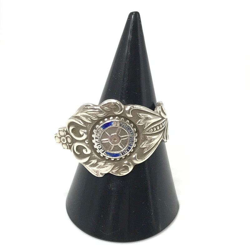 【中古品】【メンズ】 ROTARY INTERNATIONAL ロータリー インターナショナル SV925 SPOON RING スプーンリング 指輪 アクセサリー 193-260624-na-01-tagh カラー：シルバー 万代Net店