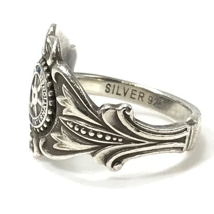 【中古品】【メンズ】 ROTARY INTERNATIONAL ロータリー インターナショナル SV925 SPOON RING スプーンリング 指輪 アクセサリー 193-260624-na-01-tagh カラー：シルバー 万代Net店