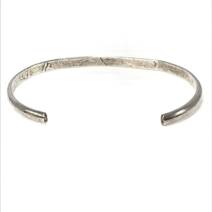 【現状渡し品】【メンズ】 NAVAJO ナバホ族 STERLING スタンプワーク バングル アクセサリー 191-260624-na-09-tagh カラー：シルバー 万代Net店
