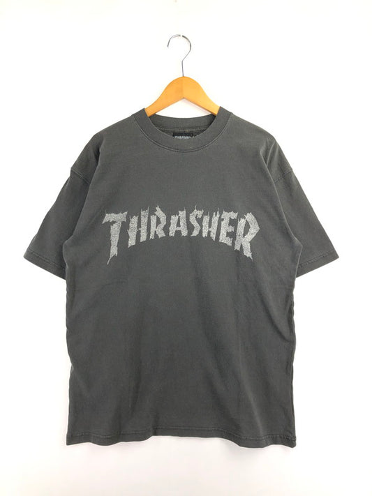 【中古品】【メンズ】 THRASHER スラッシャー S/S T-SHIRT ショートスリーブ Tシャツ 半袖 Tシャツ トップス 150-260709-rt-23-tag サイズ：M カラー：ブラック 万代Net店