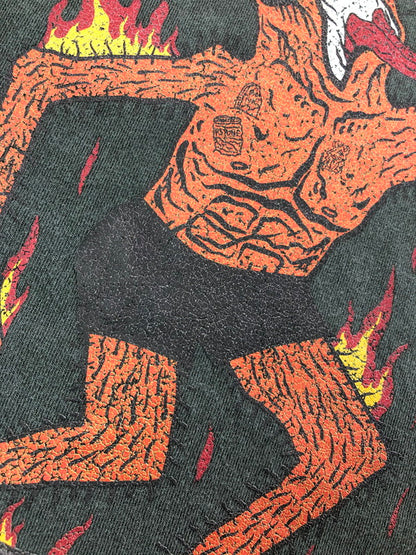 【中古品】【メンズ】 THRASHER スラッシャー S/S T-SHIRT ショートスリーブ Tシャツ 半袖 Tシャツ トップス 150-260709-rt-23-tag サイズ：M カラー：ブラック 万代Net店