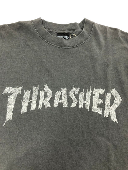 【中古品】【メンズ】 THRASHER スラッシャー S/S T-SHIRT ショートスリーブ Tシャツ 半袖 Tシャツ トップス 150-260709-rt-23-tag サイズ：M カラー：ブラック 万代Net店