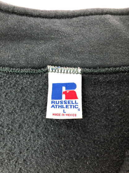 【中古品】【メンズ】 RUSSELL ラッセル MEXICO HALF ZIP PULLOVER SWEAT ハーフ ジップ プルオーバー スウェット 146-260505-rt-15-tag サイズ：L カラー：グリーン 万代Net店