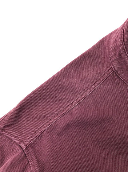 【中古品】【メンズ】 RAF SIMONS ラフシモンズ 22SS BIG FIT DENIM SHIRT 221-M243 国内正規 ビッグ フィット デニムシャツ トップス 141-260411-rt-12-tag カラー：バーガンディー 万代Net店