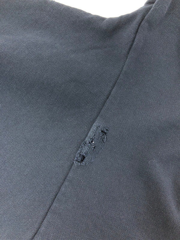 【中古品】【メンズ】 RAF SIMONS ラフシモンズ 22SS DESTROYED CREWNECK SWEATSHIRT 221-M167 ダメージ加工 クルーネック スウェットシャツ トレーナー トップス 141-260411-rt-04-tag カラー：ネイビー 万代Net店