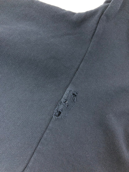 【中古品】【メンズ】 RAF SIMONS ラフシモンズ 22SS DESTROYED CREWNECK SWEATSHIRT 221-M167 ダメージ加工 クルーネック スウェットシャツ トレーナー トップス 141-260411-rt-04-tag カラー：ネイビー 万代Net店