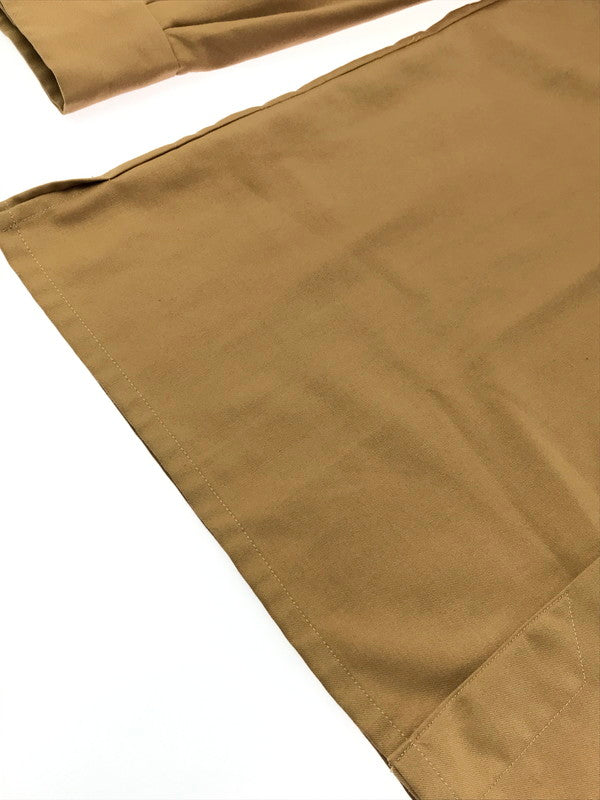 【中古品】【メンズ】 UMBER アンバー L/S SHIRT 76502-22 ポリレーヨン ロングスリーブ シャツ トップス 140-260522-rt-19-tagh サイズ：3 カラー：ベージュ 万代Net店