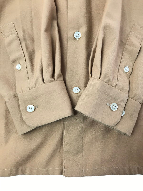 【中古品】【メンズ】 UMBER アンバー L/S SHIRT 76502-22 ポリレーヨン ロングスリーブ シャツ トップス 140-260522-rt-19-tagh サイズ：3 カラー：ベージュ 万代Net店