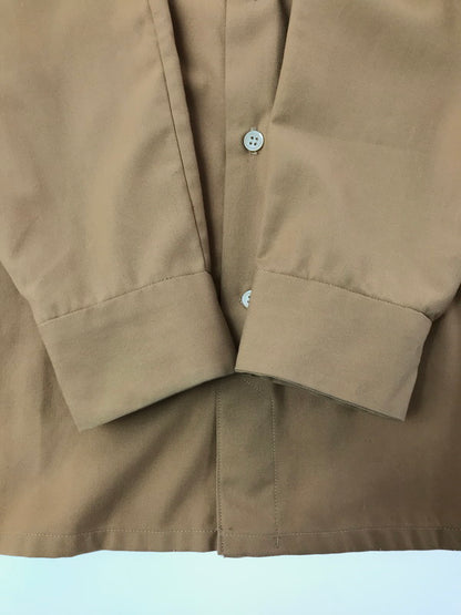 【中古品】【メンズ】 UMBER アンバー L/S SHIRT 76502-22 ポリレーヨン ロングスリーブ シャツ トップス 140-260522-rt-19-tagh サイズ：3 カラー：ベージュ 万代Net店