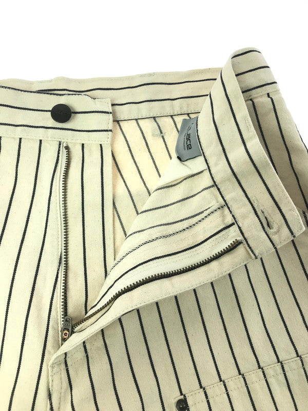 【中古品】【メンズ】 WIP ワークイン プログレス × PALACE パレス コラボ 23AW DOUBLE KNEE PANT I032718 ダブルニー パンツ ボトムス 153-260411-rt-17-tag カラー：ホワイト 万代Net店