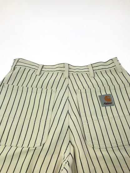 【中古品】【メンズ】 WIP ワークイン プログレス × PALACE パレス コラボ 23AW DOUBLE KNEE PANT I032718 ダブルニー パンツ ボトムス 153-260411-rt-17-tag カラー：ホワイト 万代Net店