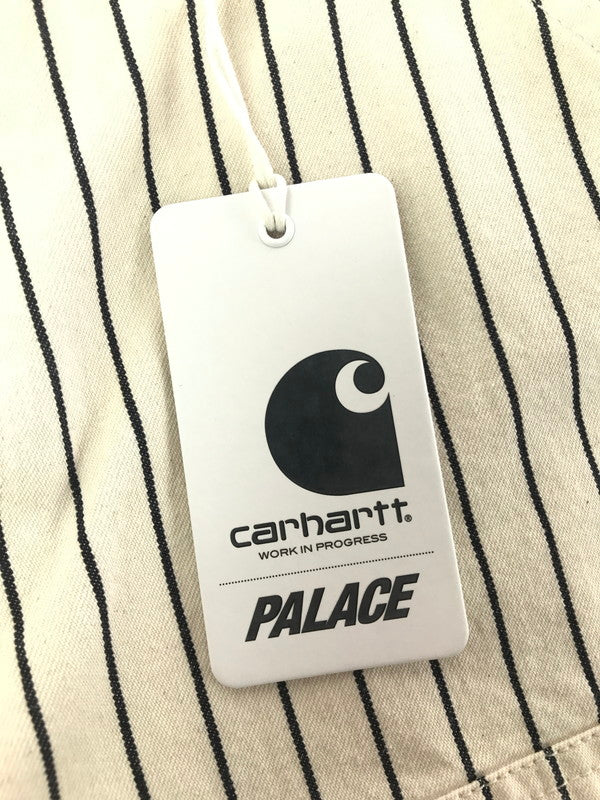 【中古品】【メンズ】 WIP ワークイン プログレス × PALACE パレス コラボ 23AW DOUBLE KNEE PANT I032718 ダブルニー パンツ ボトムス 153-260411-rt-17-tag カラー：ホワイト 万代Net店