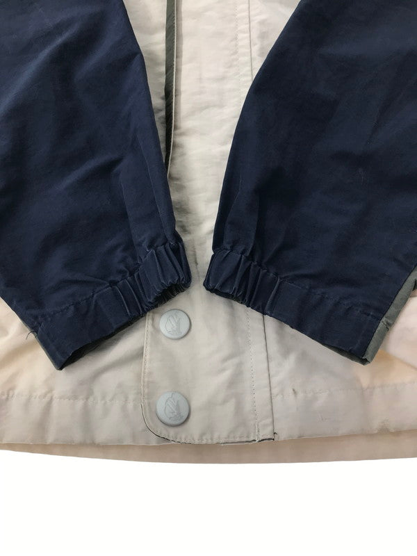 【中古品】【メンズ】 NAUTICA ノーティカ 3-TONE BLOUSON JACKET KHAKI NAVY IVORY 収納フード付き スリートーン ブルゾン ジャケット アウター 146-260822-rt-17-tagh サイズ：L カラー：マルチカラー 万代Net店