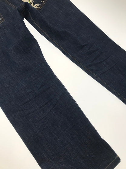 【中古品】【メンズ】 SAMARUICHI 参丸一 EMBROIDERED DENIM PANTS 刺繍デニムパンツ ボトムス 156-260829-rt-24-tagh サイズ：34 カラー：インディゴ 万代Net店