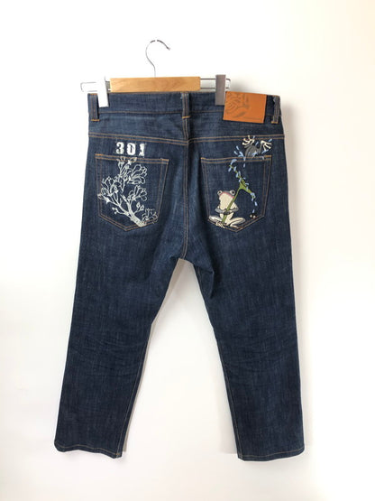 【中古品】【メンズ】 SAMARUICHI 参丸一 EMBROIDERED DENIM PANTS 刺繍デニムパンツ ボトムス 156-260829-rt-24-tagh サイズ：34 カラー：インディゴ 万代Net店