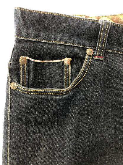 【中古品】【メンズ】 PANDIESTA パンディエスタ 錦パンダ 熊猫謹製 刺繍 赤耳 セルビッチ ストレッチデニムパンツ 595652 ジーンズ ボトムス 156-260528-ki-20-tagh サイズ：W36 カラー：インディゴ 万代Net店