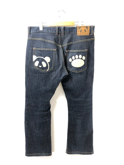 【中古品】【メンズ】 PANDIESTA パンディエスタ 錦パンダ 熊猫謹製 刺繍 赤耳 セルビッチ ストレッチデニムパンツ 595652 ジーンズ ボトムス 156-260528-ki-20-tagh サイズ：W36 カラー：インディゴ 万代Net店