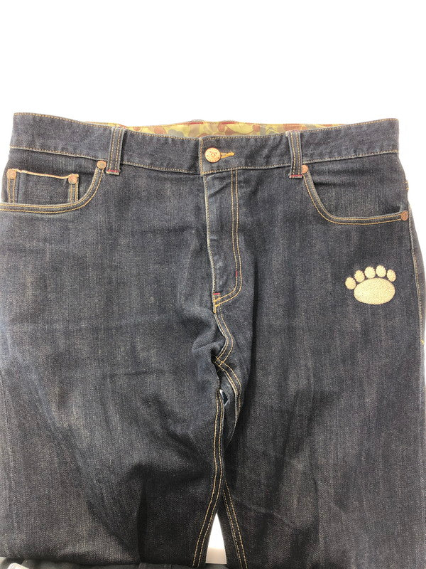 【中古品】【メンズ】 PANDIESTA パンディエスタ 錦パンダ 熊猫謹製 刺繍 赤耳 セルビッチ ストレッチデニムパンツ 595652 ジーンズ ボトムス 156-260528-ki-20-tagh サイズ：W36 カラー：インディゴ 万代Net店