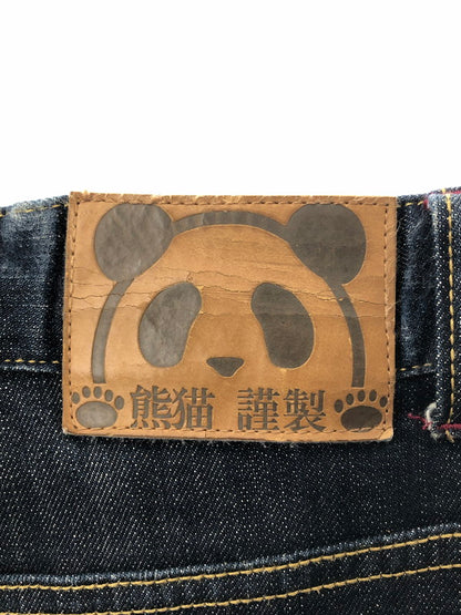 【中古品】【メンズ】 PANDIESTA パンディエスタ 錦パンダ 熊猫謹製 刺繍 赤耳 セルビッチ ストレッチデニムパンツ 595652 ジーンズ ボトムス 156-260528-ki-20-tagh サイズ：W36 カラー：インディゴ 万代Net店