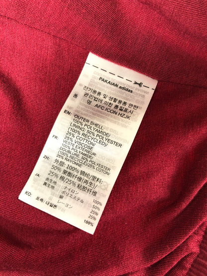 【中古品】【メンズ】 adidas アディダス TERRACE ICON HALF ZIP JACKET JM9399 アーセナルFC テラス アイコン ハーフ ジップ ジャケット 148-260411-rt-10-tag カラー：レッド 万代Net店