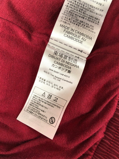 【中古品】【メンズ】 adidas アディダス TERRACE ICON HALF ZIP JACKET JM9399 アーセナルFC テラス アイコン ハーフ ジップ ジャケット 148-260411-rt-10-tag カラー：レッド 万代Net店