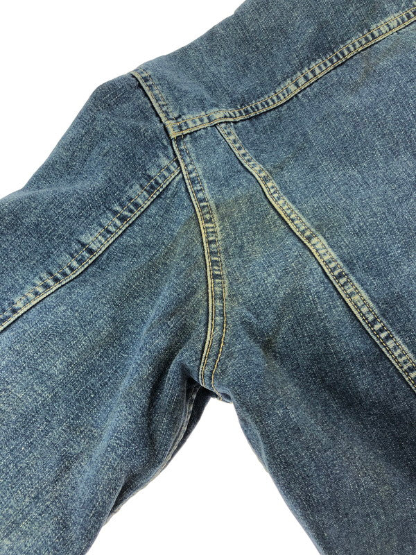 【現状渡し品】【メンズ】 Lee リー STORM RIDER ストーム ライダー 90's BLANKET LINER DENIM JACKET 90年代 ブランケット ライナー デニムジャケット Gジャン 146-260411-rt-15-tag カラー：ブルー 万代Net店