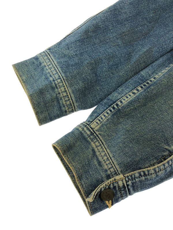 【現状渡し品】【メンズ】 Lee リー STORM RIDER ストーム ライダー 90's BLANKET LINER DENIM JACKET 90年代 ブランケット ライナー デニムジャケット Gジャン 146-260411-rt-15-tag カラー：ブルー 万代Net店