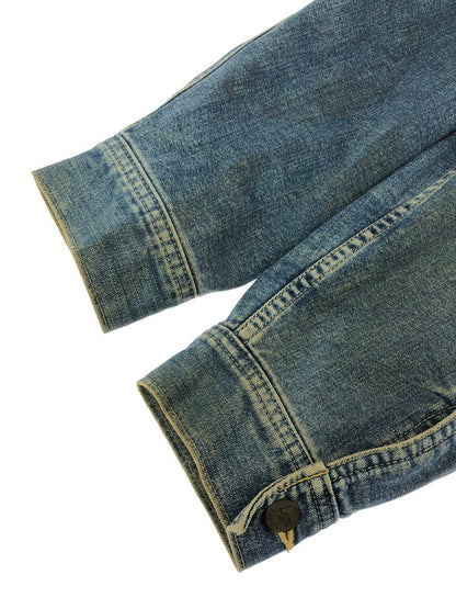 【現状渡し品】【メンズ】 Lee リー STORM RIDER ストーム ライダー 90's BLANKET LINER DENIM JACKET 90年代 ブランケット ライナー デニムジャケット Gジャン 146-260411-rt-15-tag カラー：ブルー 万代Net店