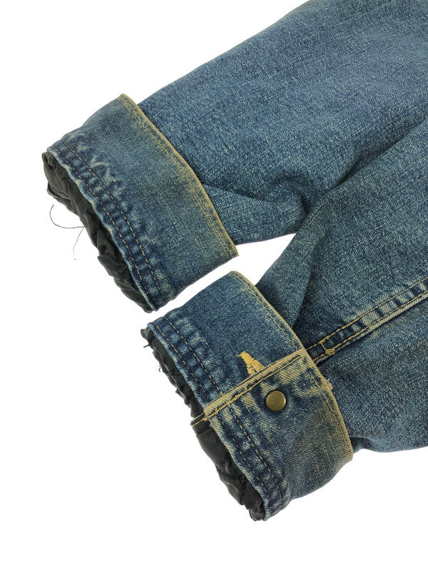 【現状渡し品】【メンズ】 Lee リー STORM RIDER ストーム ライダー 90's BLANKET LINER DENIM JACKET 90年代 ブランケット ライナー デニムジャケット Gジャン 146-260411-rt-15-tag カラー：ブルー 万代Net店