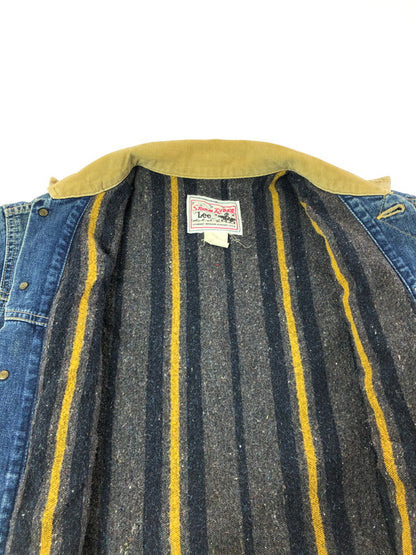 【現状渡し品】【メンズ】 Lee リー STORM RIDER ストーム ライダー 90's BLANKET LINER DENIM JACKET 90年代 ブランケット ライナー デニムジャケット Gジャン 146-260411-rt-15-tag カラー：ブルー 万代Net店