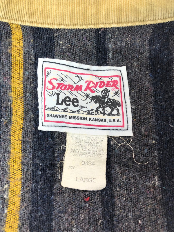 【現状渡し品】【メンズ】 Lee リー STORM RIDER ストーム ライダー 90's BLANKET LINER DENIM JACKET 90年代 ブランケット ライナー デニムジャケット Gジャン 146-260411-rt-15-tag カラー：ブルー 万代Net店