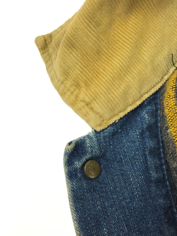 【現状渡し品】【メンズ】 Lee リー STORM RIDER ストーム ライダー 90's BLANKET LINER DENIM JACKET 90年代 ブランケット ライナー デニムジャケット Gジャン 146-260411-rt-15-tag カラー：ブルー 万代Net店