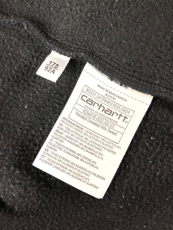 【中古品】【メンズ】 Carhartt カーハート WIP ワークインプログレス HOODED GREATEST HITS SWEAT I034416 フーデッド グレイテスト ヒッツ スウェット パーカー 142-260411-rt-06-tag カラー：ブラック 万代Net店
