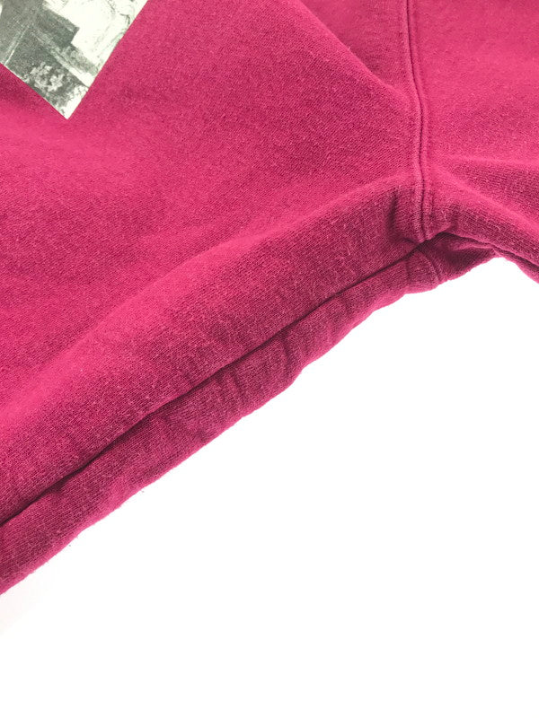 【中古品】【メンズ】 SUPREME シュプリーム 18AW MIKE KELLEY FRANKLIN SIGNING HOODED SWEATSHIRT マイク・ケリー・フランクリン サイン入り スウェットシャツ 149-260424-rt-26-tagh サイズ：XL カラー：バーガンディー 万代Net店
