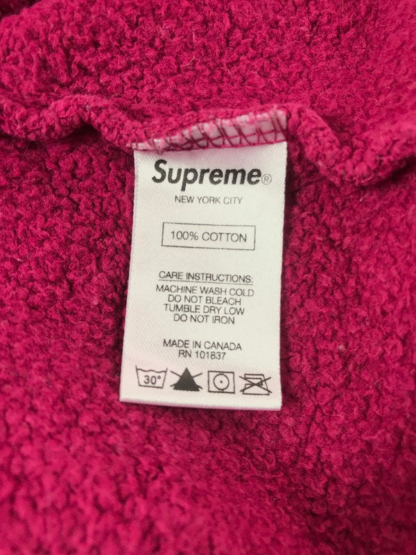 【中古品】【メンズ】 SUPREME シュプリーム 18AW MIKE KELLEY FRANKLIN SIGNING HOODED SWEATSHIRT マイク・ケリー・フランクリン サイン入り スウェットシャツ 149-260424-rt-26-tagh サイズ：XL カラー：バーガンディー 万代Net店
