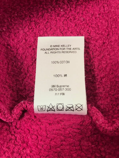 【中古品】【メンズ】 SUPREME シュプリーム 18AW MIKE KELLEY FRANKLIN SIGNING HOODED SWEATSHIRT マイク・ケリー・フランクリン サイン入り スウェットシャツ 149-260424-rt-26-tagh サイズ：XL カラー：バーガンディー 万代Net店