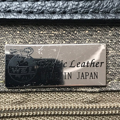 【中古品】【レディース】 THE WEL MARK ウェルマーク EXOTIC LEATHER BLOCK CHECK HAND BAG エキゾチック レザー ブロック チェック ハンド バッグ 188-260707-ty-04-tagh カラー：ブラック 万代Net店