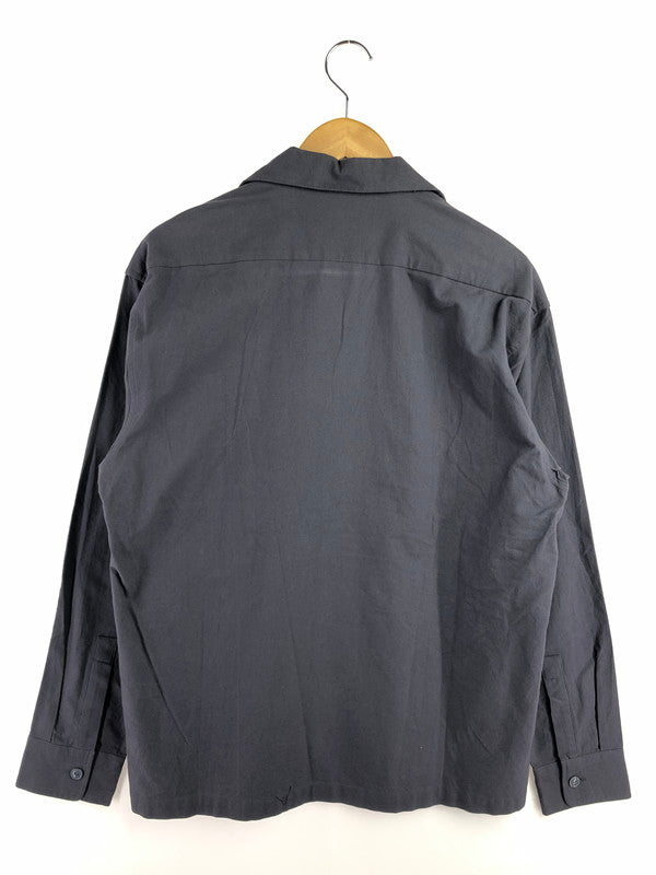 【中古品】【メンズ】 SCHOTT ショット LS NEL SHIRT PLAIN 782-4220005 長袖シャツ 145-260516-na-07-tagh サイズ：L カラー：チャコール 万代Net店