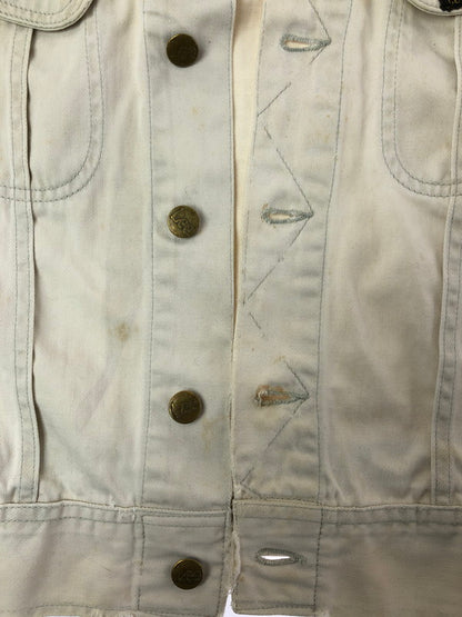 【ジャンク品】【メンズ】 Lee リー WESTERNER 60S TRUCKER JACKET 100-J USA製 60年代 トラッカー ジャケット アウター トップス ヴィンテージ 146-260411-rt-29-tag カラー：オフホワイト 万代Net店