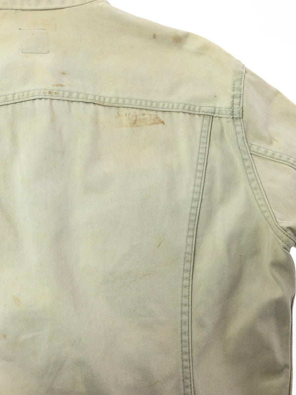 【ジャンク品】【メンズ】 Lee リー WESTERNER 60S TRUCKER JACKET 100-J USA製 60年代 トラッカー ジャケット アウター トップス ヴィンテージ 146-260411-rt-29-tag カラー：オフホワイト 万代Net店