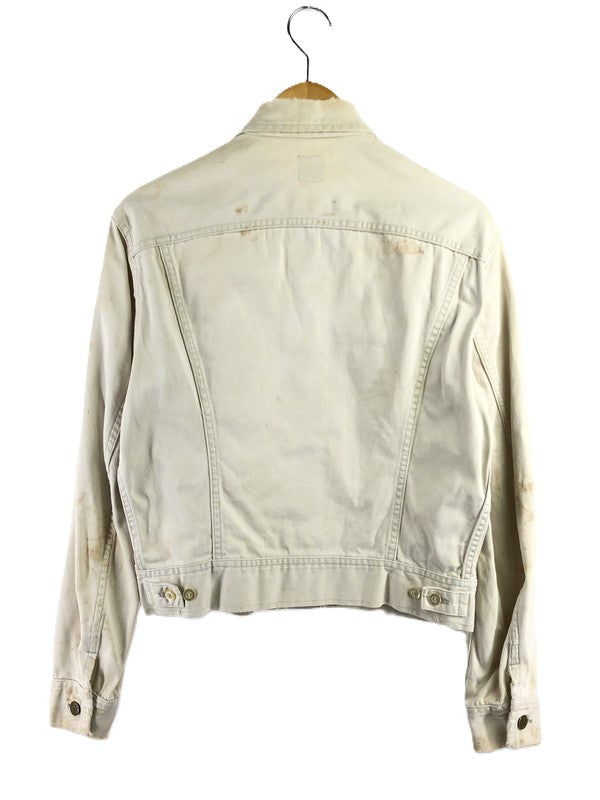 【ジャンク品】【メンズ】 Lee リー WESTERNER 60S TRUCKER JACKET 100-J USA製 60年代 トラッカー ジャケット アウター トップス ヴィンテージ 146-260411-rt-29-tag カラー：オフホワイト 万代Net店