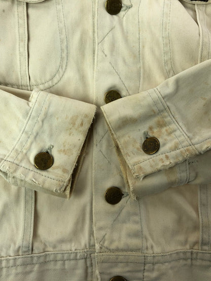 【ジャンク品】【メンズ】 Lee リー WESTERNER 60S TRUCKER JACKET 100-J USA製 60年代 トラッカー ジャケット アウター トップス ヴィンテージ 146-260411-rt-29-tag カラー：オフホワイト 万代Net店