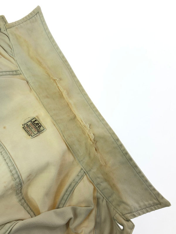 【ジャンク品】【メンズ】 Lee リー WESTERNER 60S TRUCKER JACKET 100-J USA製 60年代 トラッカー ジャケット アウター トップス ヴィンテージ 146-260411-rt-29-tag カラー：オフホワイト 万代Net店