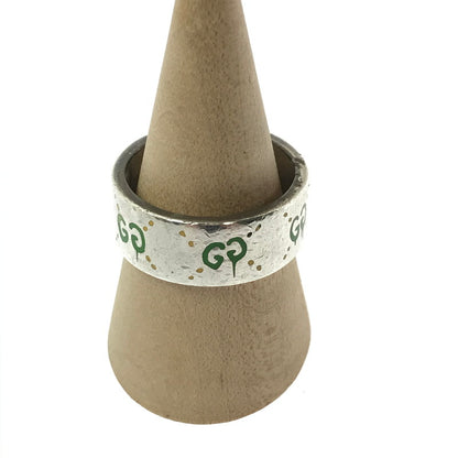 【中古品】【メンズ】 GUCCI グッチ SV925 GG GHOST PINEAPPLE RING ゴースト パイナップル リング 指輪 アクセサリー 182-260418-na-04-tagh カラー：シルバー 万代Net店