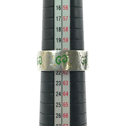 【中古品】【メンズ】 GUCCI グッチ SV925 GG GHOST PINEAPPLE RING ゴースト パイナップル リング 指輪 アクセサリー 182-260418-na-04-tagh カラー：シルバー 万代Net店