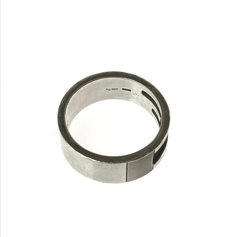 【中古品】【メンズ】 GUCCI グッチ SV925 G-LOGO RING ロゴ リング 指輪 アクセサリー 182-260418-na-02-tagh カラー：シルバー 万代Net店