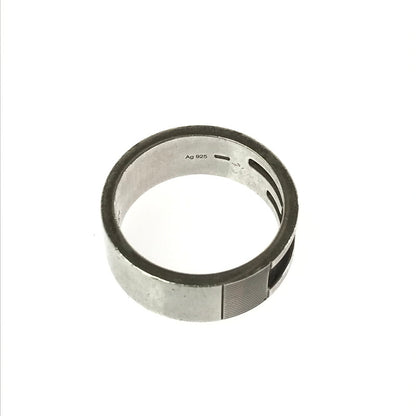 【中古品】【メンズ】 GUCCI グッチ SV925 G-LOGO RING ロゴ リング 指輪 アクセサリー 182-260418-na-02-tagh カラー：シルバー 万代Net店