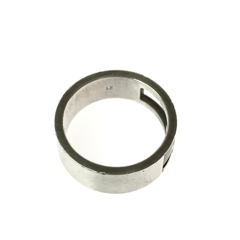 【中古品】【メンズ】 GUCCI グッチ SV925 G-LOGO RING ロゴ リング 指輪 アクセサリー 182-260418-na-02-tagh カラー：シルバー 万代Net店