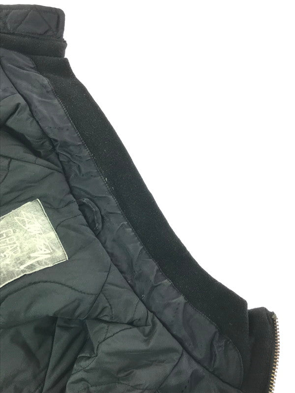 【中古品】【メンズ】 STUSSY ステューシー GEAR ギア BOMBER JACKET 総柄 ボンバージャケット アウター 142-260416-rt-07-tag サイズ：M カラー：ブラック 万代Net店
